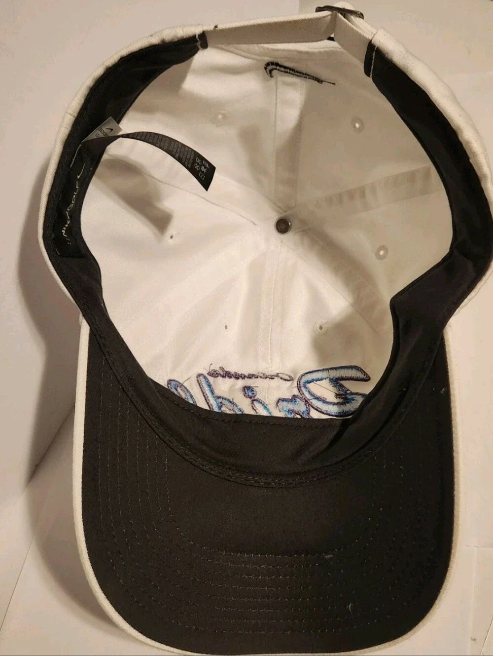Orlando Pride Womens Soccer Hat Rare,  White Nike Golf OS Purple Blue Embroidery
